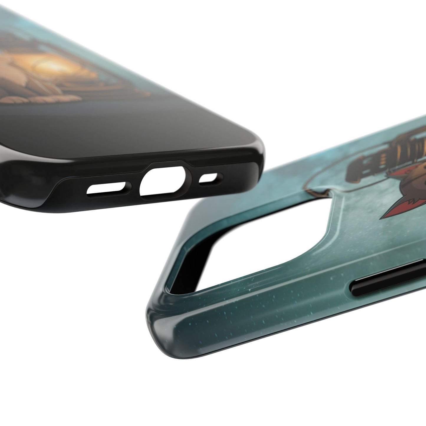 Meowteenth Wireless Charging Support Tough Case