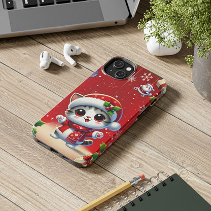 Purrfect Wishes Wireless Charging Support Tough Case