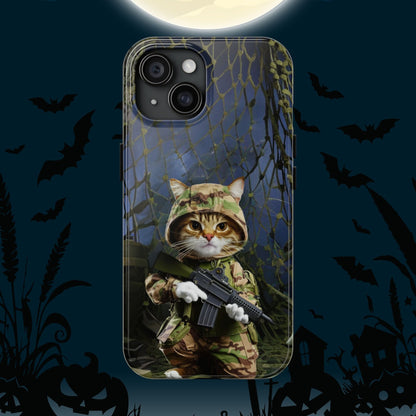 Meowter Armor Wireless Charging Support Tough Case