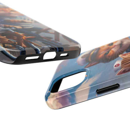 Nine Lives Wireless Charging Support Tough Case