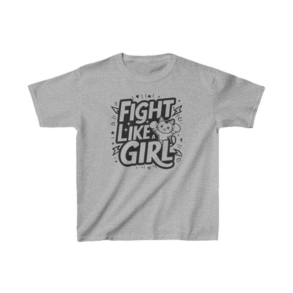 Fight Like Girl Kid Cotton T-Shirt