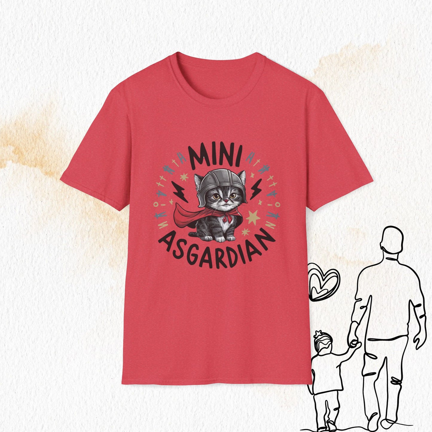 Mini Asgardian Cotton Men T-Shirt