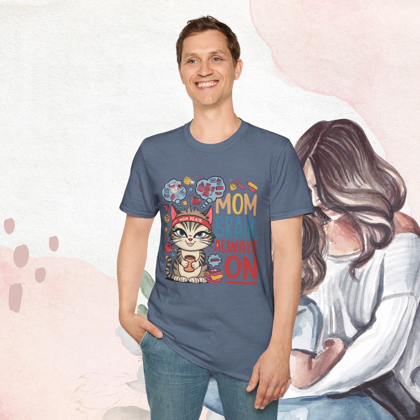 Mom Brain Cotton T-Shirt