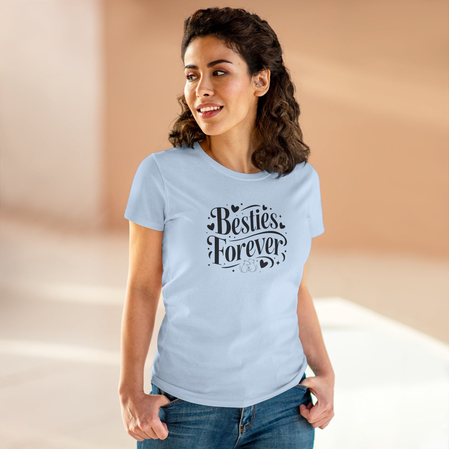 Besties Forever Women Graphic Tshirts
