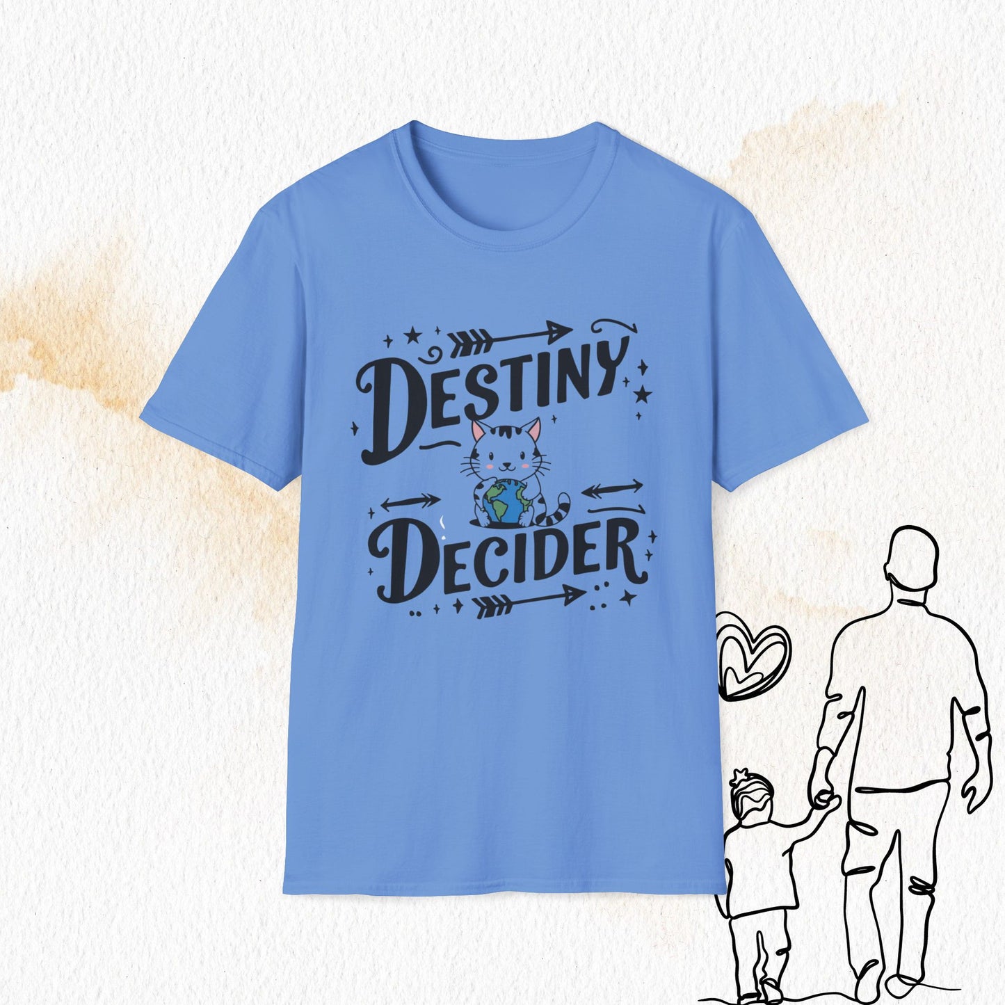 Destiny Decider Cotton Men T-Shirt