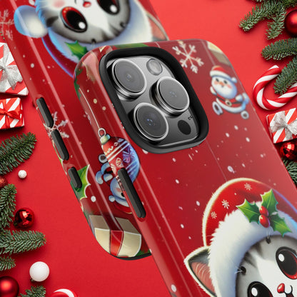 Purrfect Wishes Wireless Charging Support Tough Case
