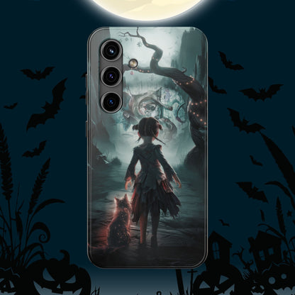 Feline Festivities Wireless Charging Support Tough Case.