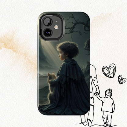 Meowtime Mate Wireless Charging Support Tough Case.