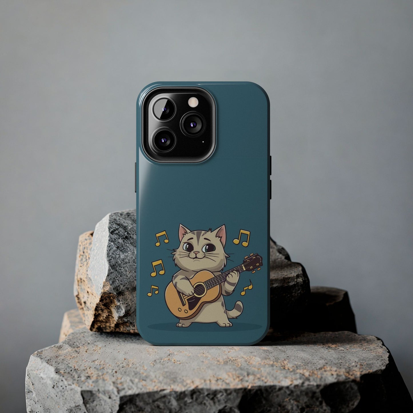 Tuneful Treasures Wireless Charging Support Tough Case.
