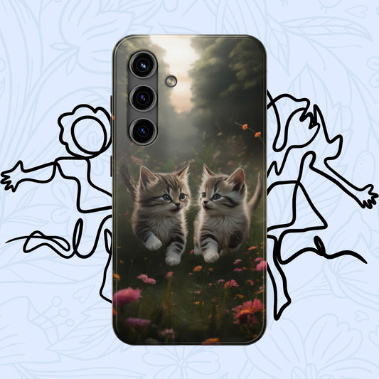 Furever Friends Wireless Charging Support Tough Case