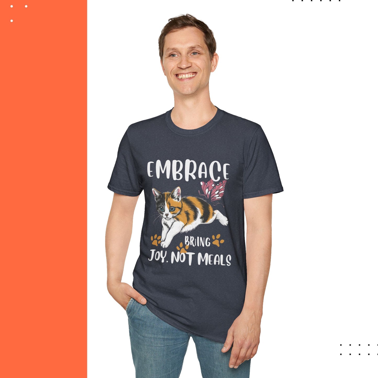 Embark Bring Joy Not Food Cotton Men Tshirt