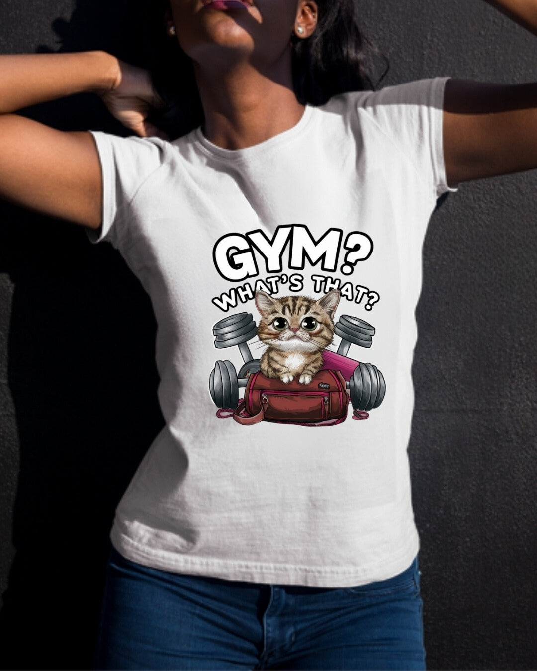 Gym What's That Cotton T-Shirt