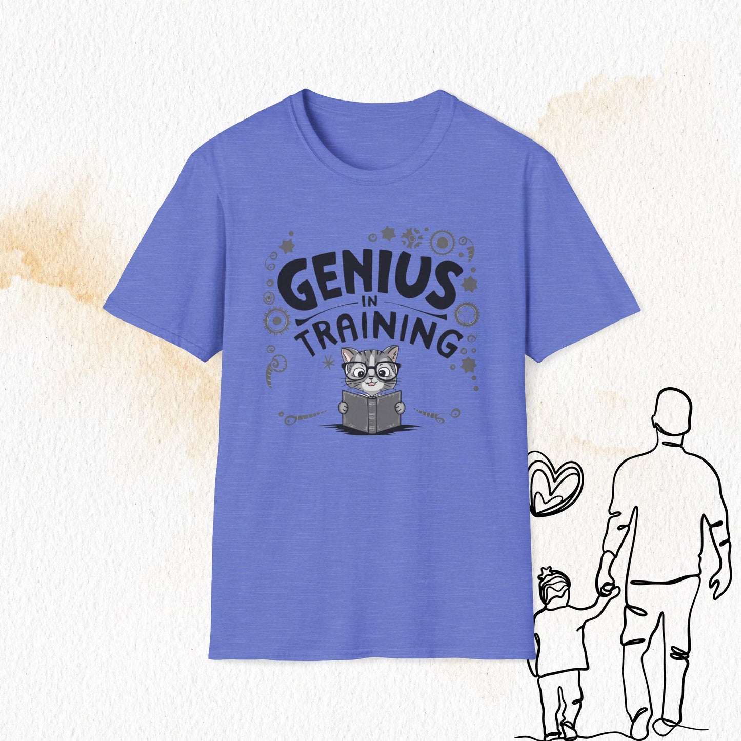Genius In Training Cotton Men T-Shirt