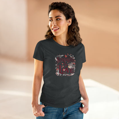 Strength In Love Women Cotton Tshirt