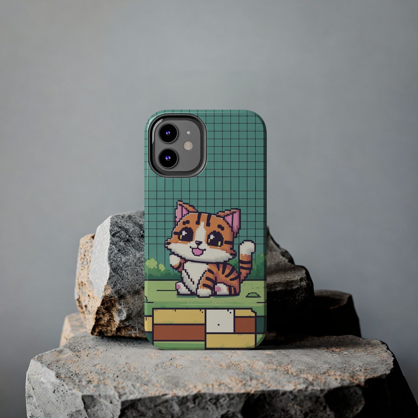 Meowmarabilia Wireless Charging Support Tough Case.
