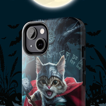 Meow Mjolnir Wireless Charging Support Tough Case