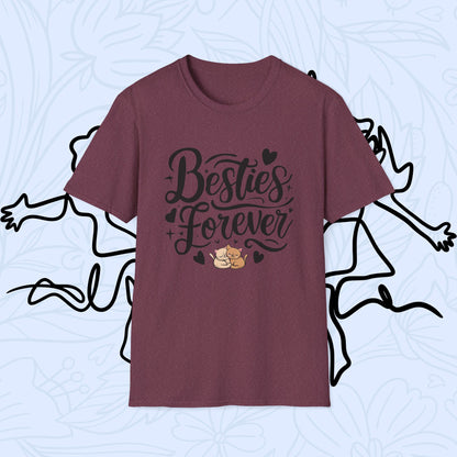 Besties Forever Cotton T-Shirt