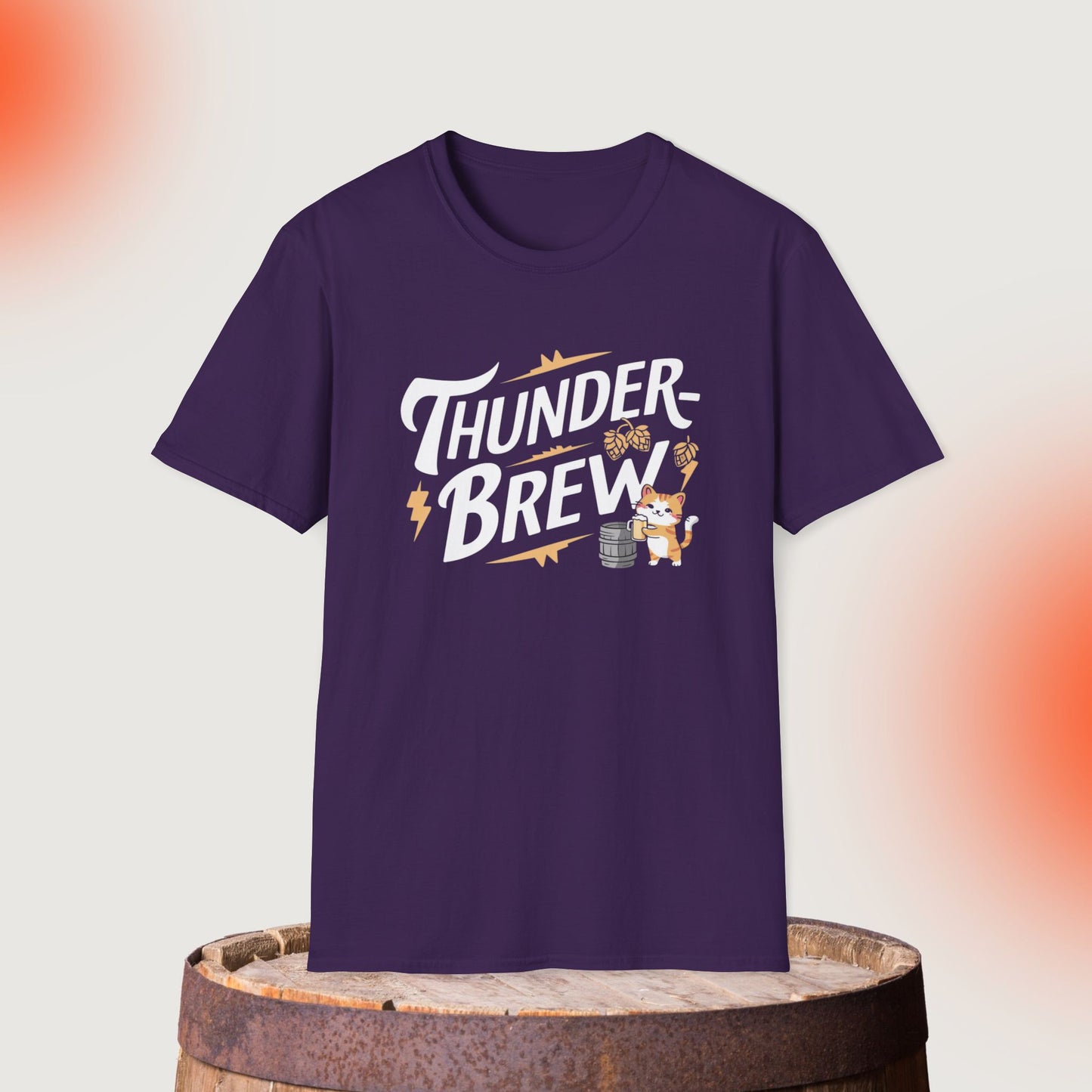 Thunder Brew Cotton Men Tshirt