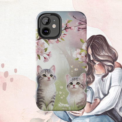 Lavender Lullaby Wireless Charging Support Tough Case