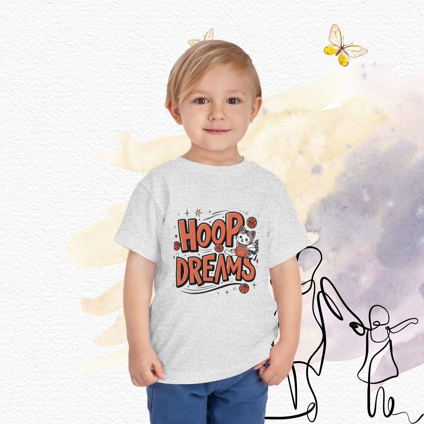 Hoops Dream Toddler Cotton T-Shirt