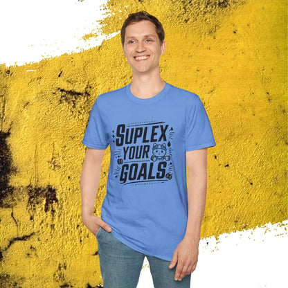 Suplex Your Goals Cotton Men Tshirt