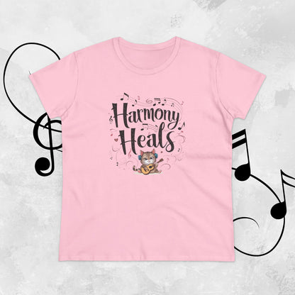 Harmony Heal Cotton Womens Tshirt