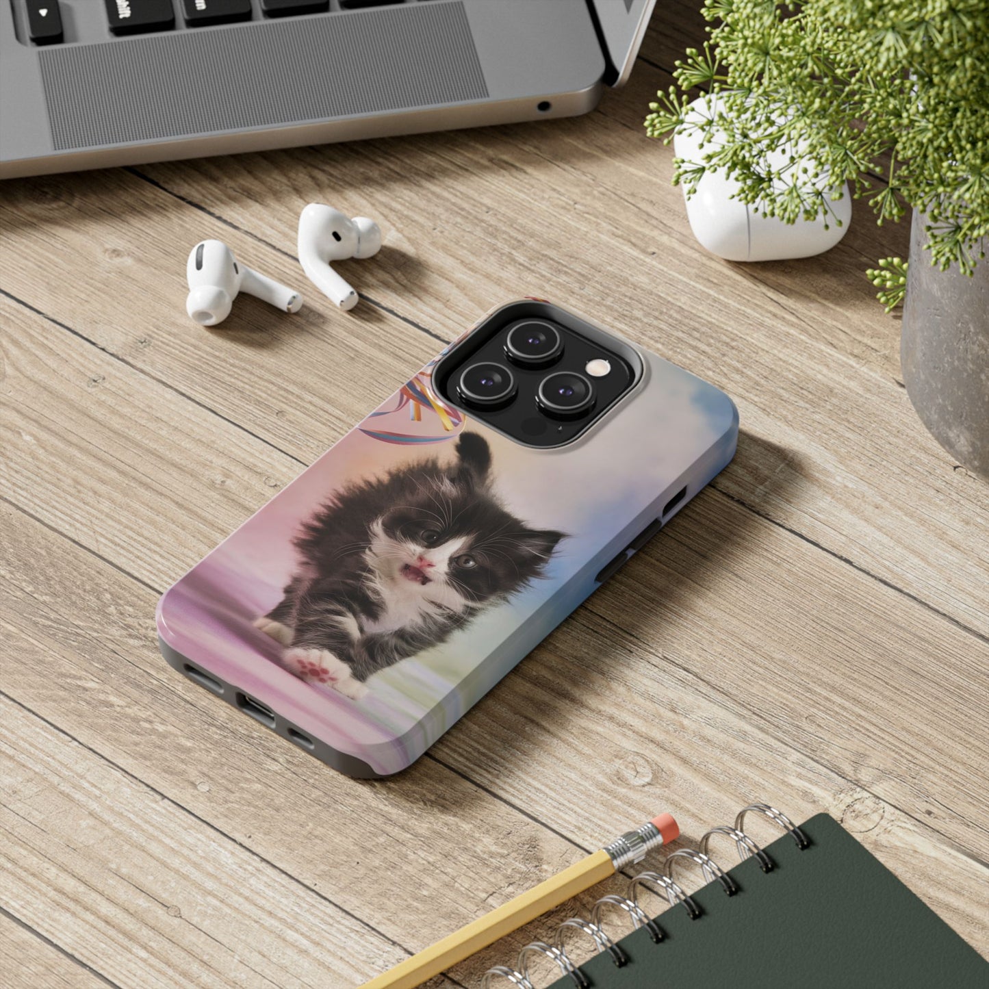 Meowjesty Wireless Charging Support Tough Case