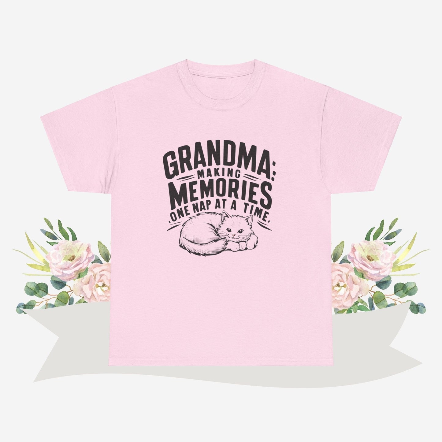 Grandma Having Memory One Nap A Time Cotton Tshirt