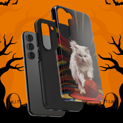 Alley-Oop Meow Wireless Charging Support Tough Case.