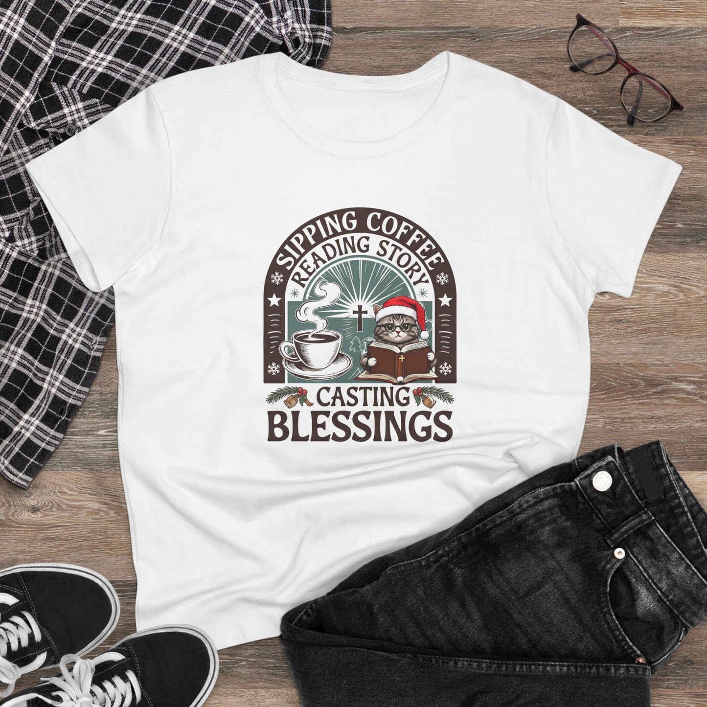 Gospel Grub Women Cotton Tshirt