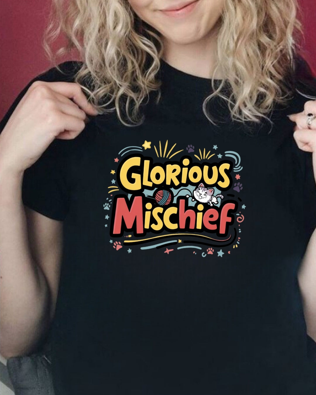 Glorious Mischief Kid Cotton T-Shirt