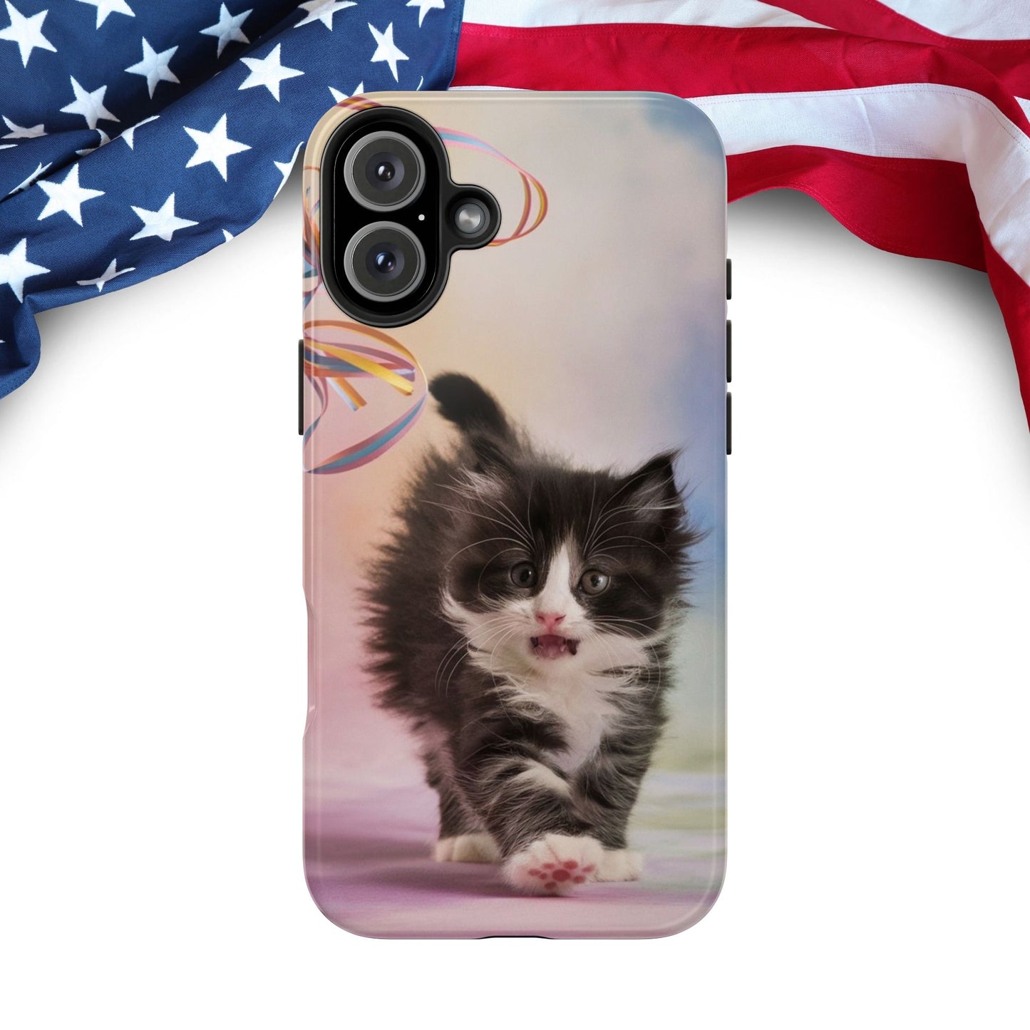 Meowjesty Wireless Charging Support Tough Case