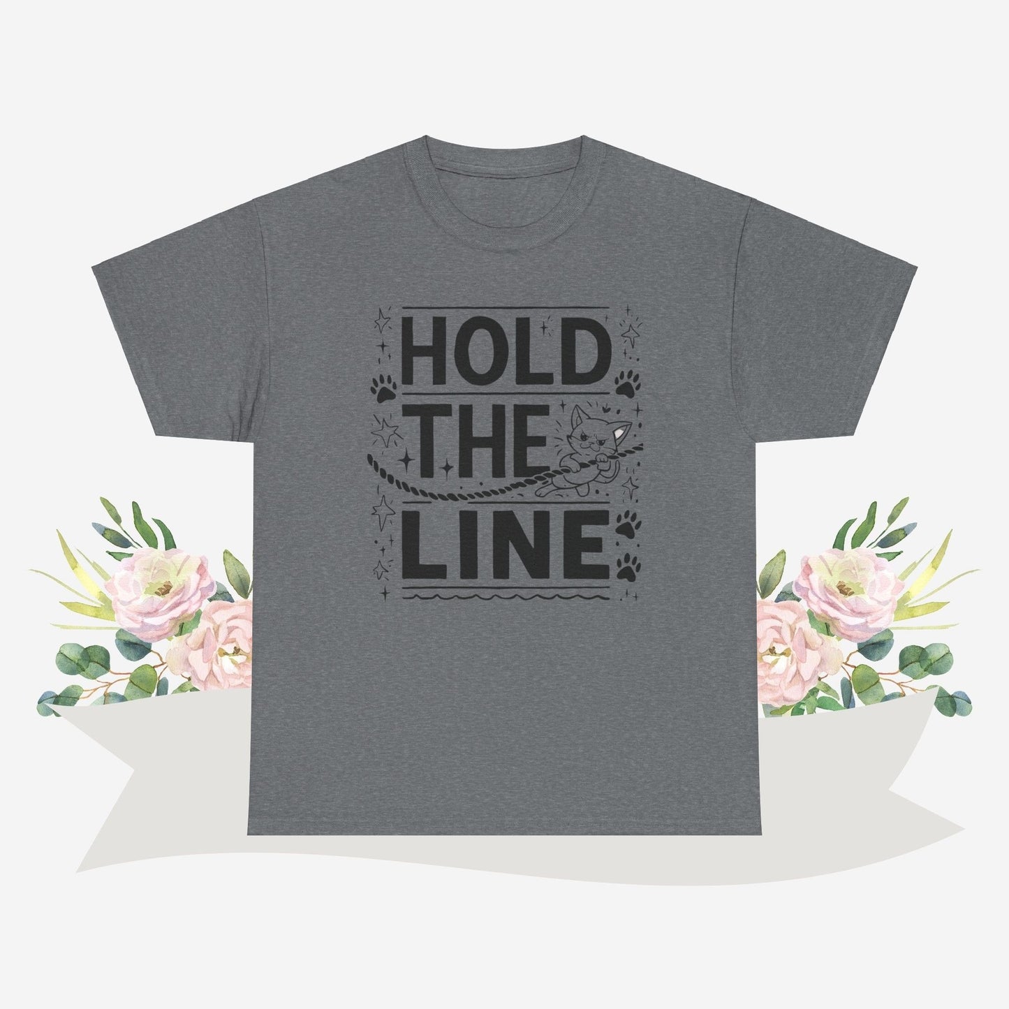 Hold The Line Cotton Tshirt