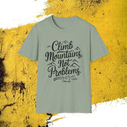 Climb Mountain Cotton T-Shirt