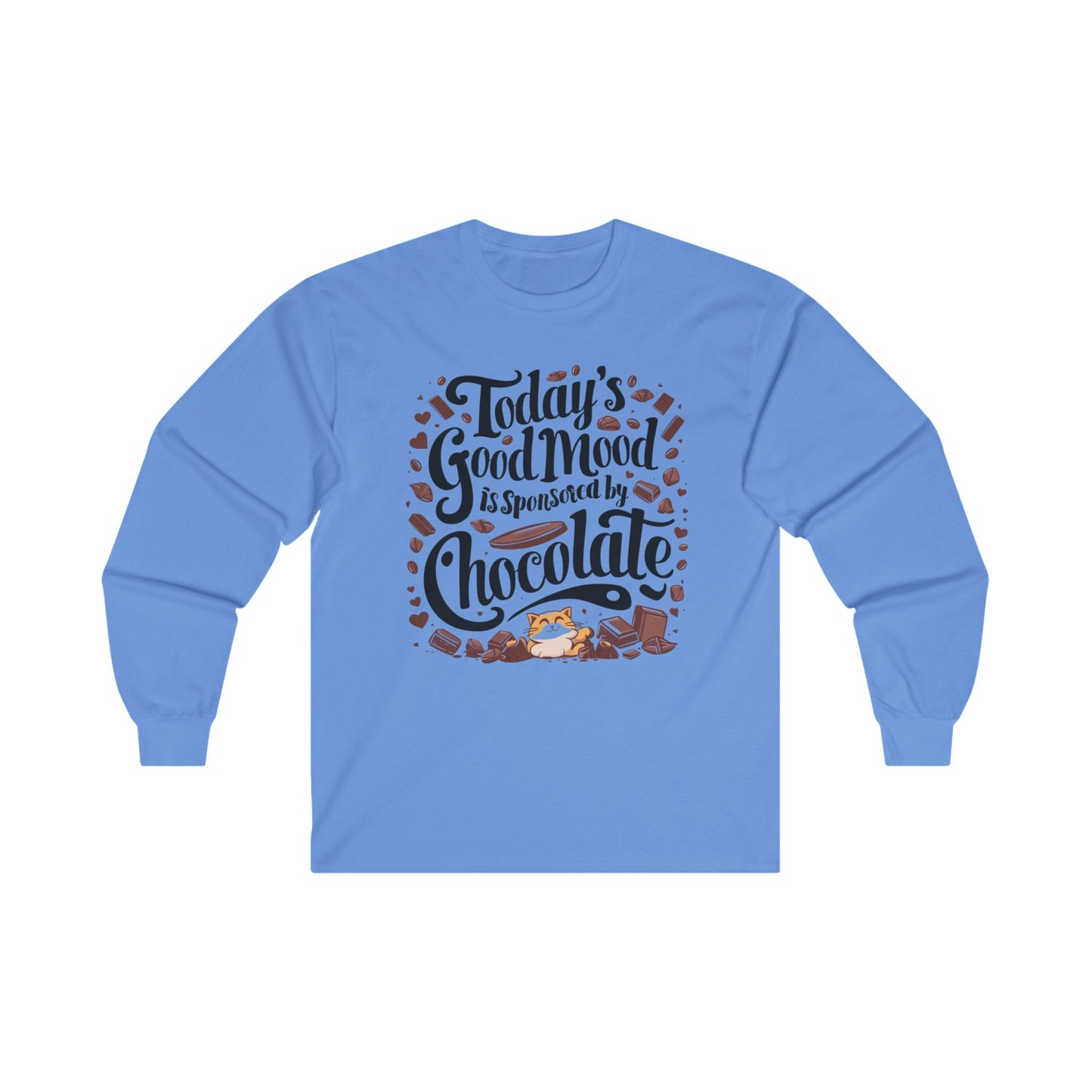 Today Good Mood Cotton Long Sleeve Tshirt