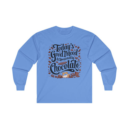 Today Good Mood Cotton Long Sleeve Tshirt