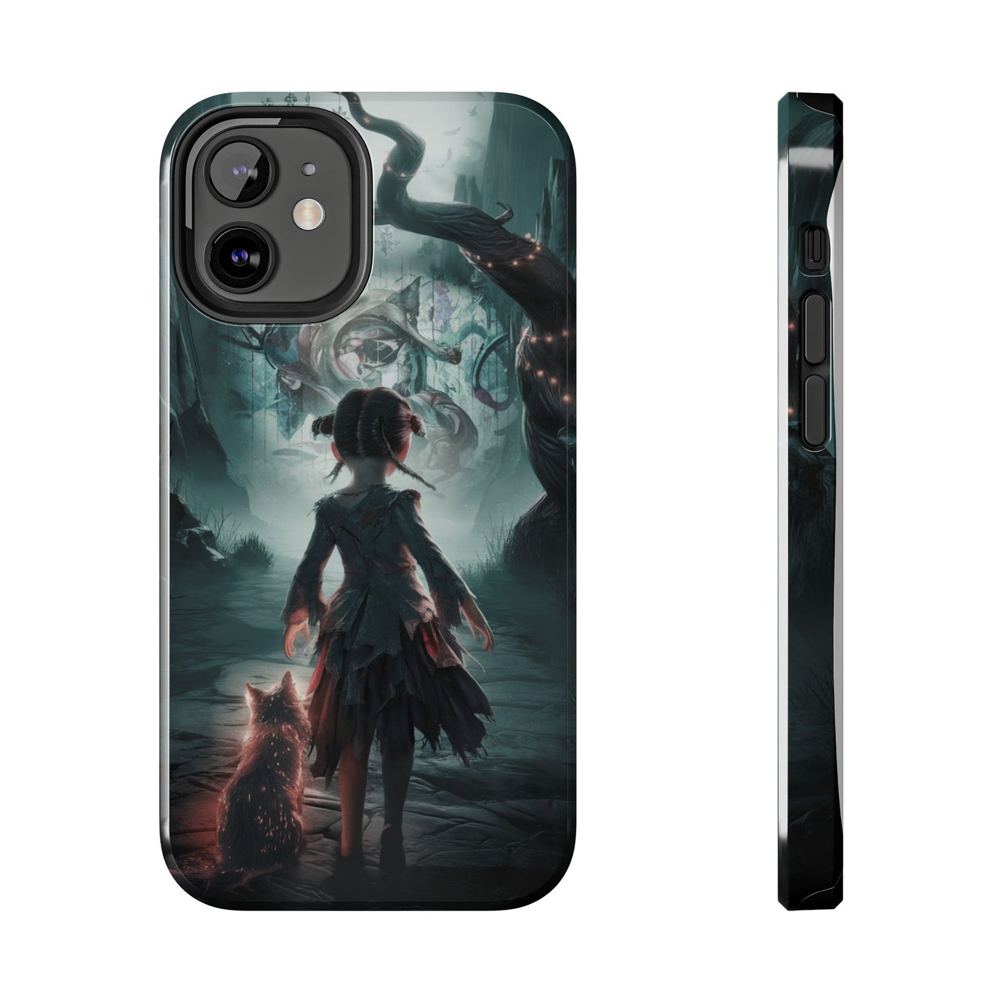 Feline Festivities Wireless Charging Support Tough Case.