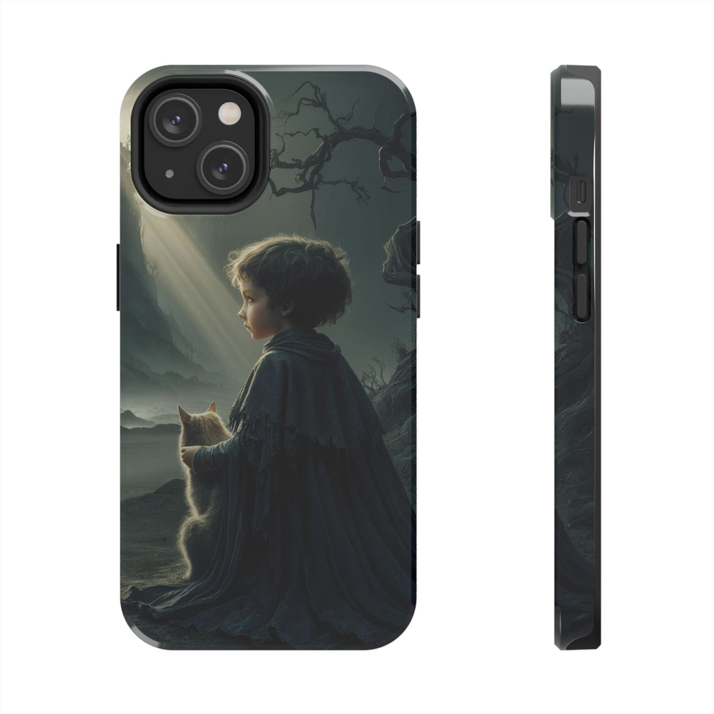 Meowtime Mate Wireless Charging Support Tough Case.