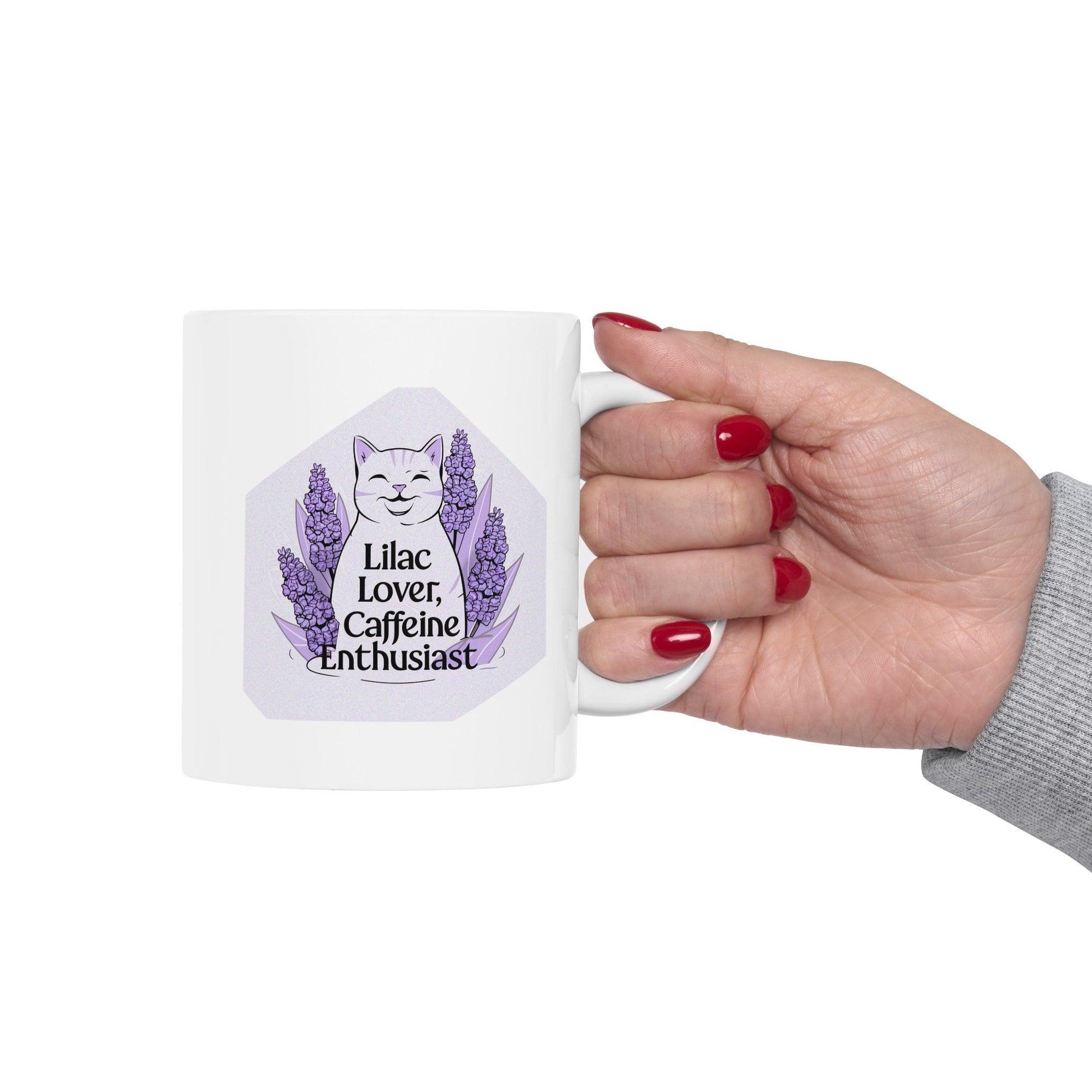 Billien Lilac Lick Printify 11oz Coffee Mugs Holiday Picks Home & Living Kitchen Mugs Sublimation Valentine's Day Valentine's Day Picks White base