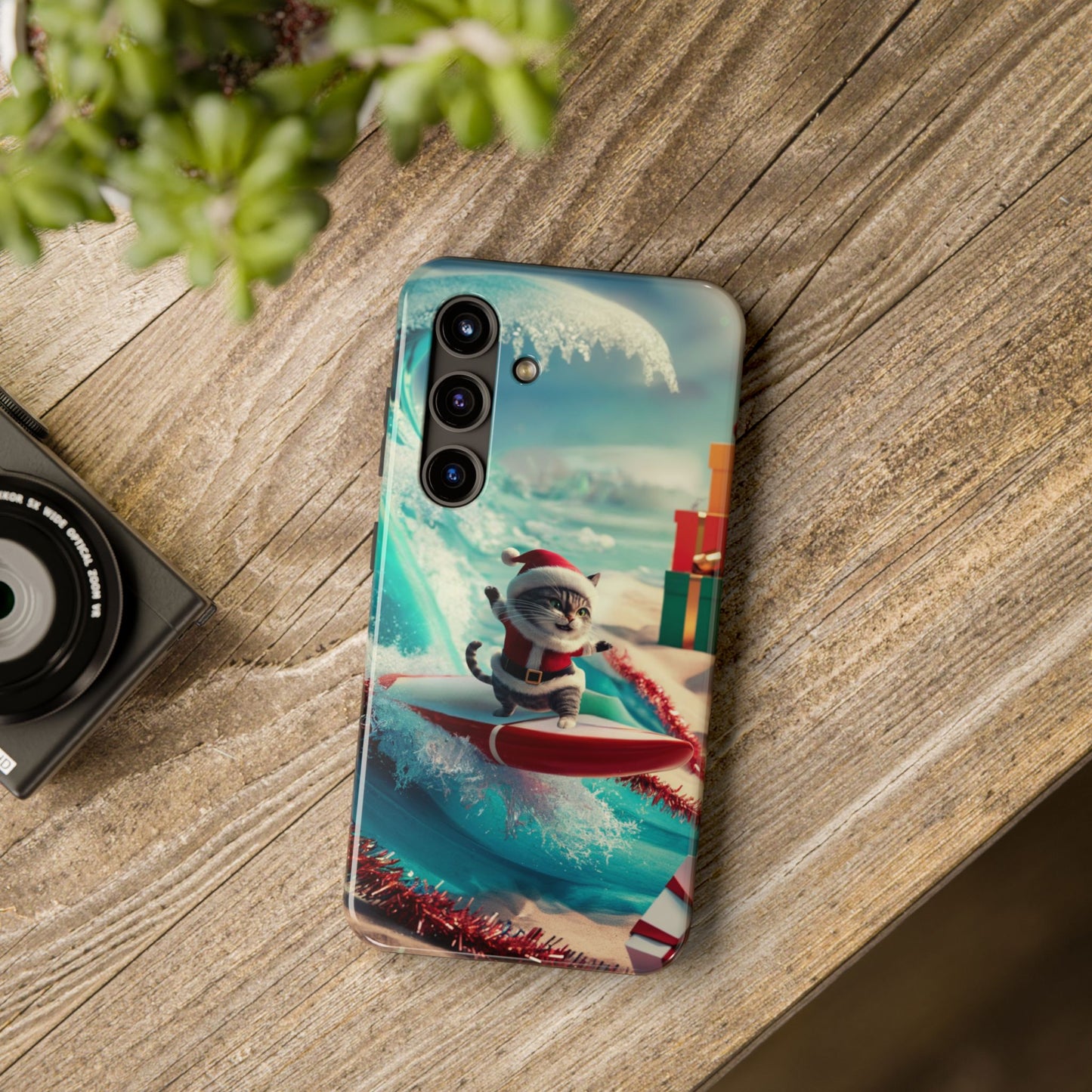 Meow Magic Wireless Charging Support Tough Case.