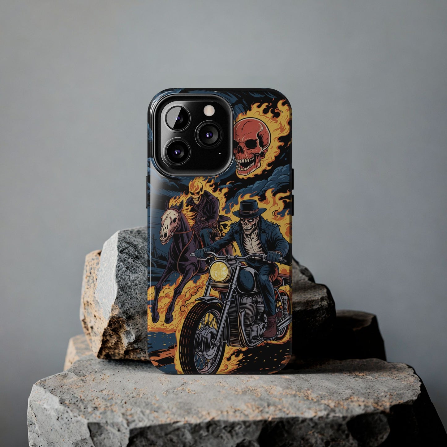 Ghost Rider Wireless Charging Support Tough Case