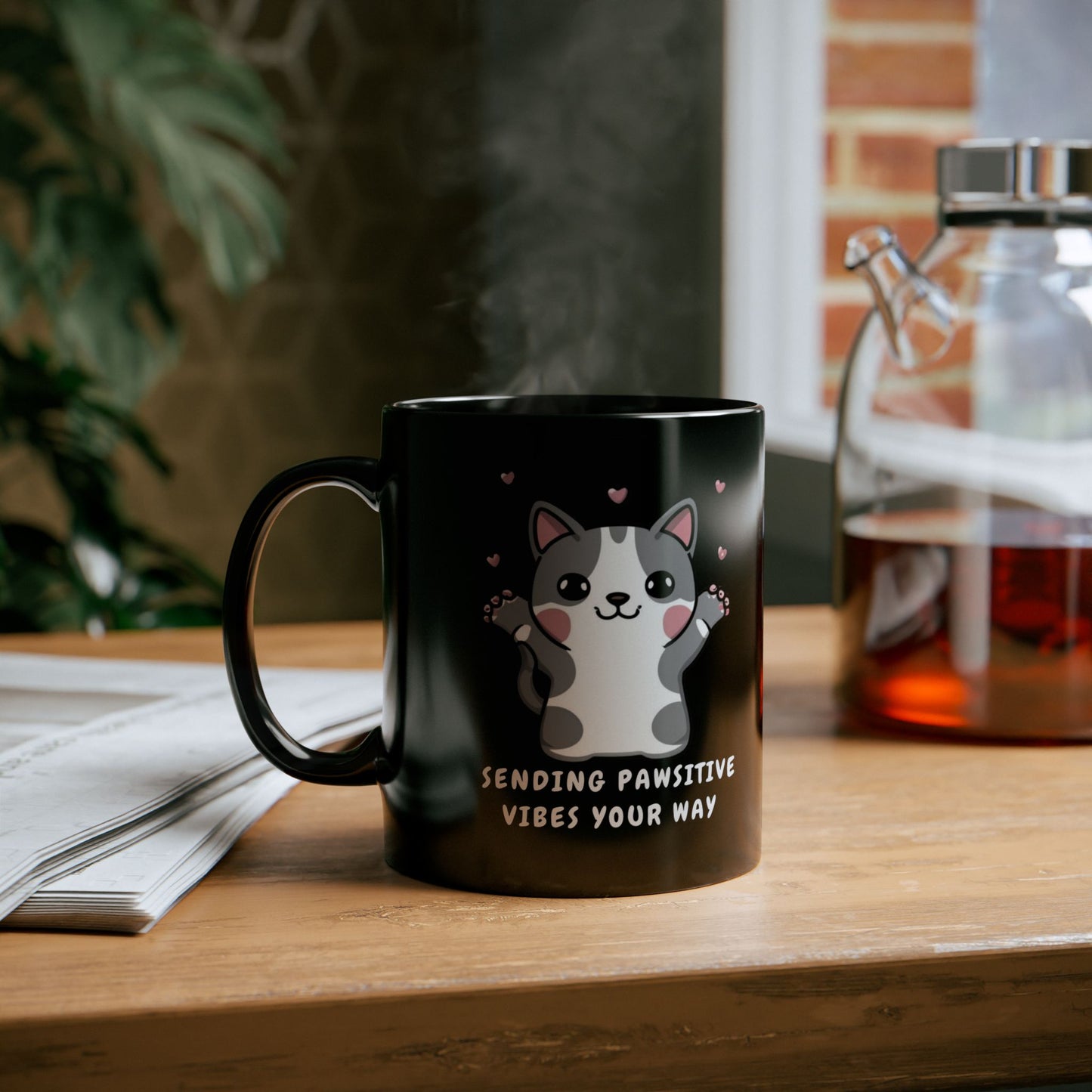 Pawsitive Brew Coffee Mug (11oz, 15oz)
