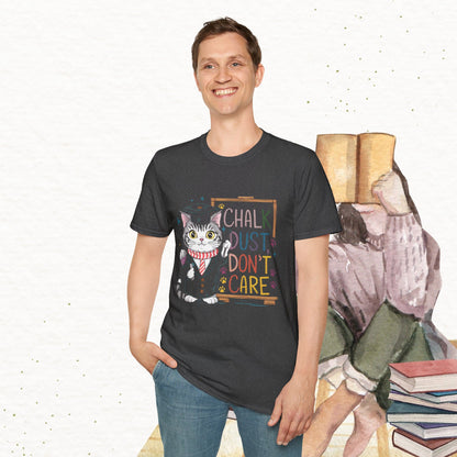 Chalk Dust Don't Care Cotton Tee