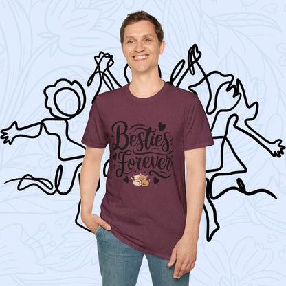 Besties Forever Cotton T-Shirt