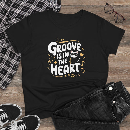 Groove In The Heart Women Tshirts