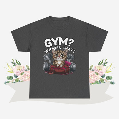 Gym What That Cotton Crew Neck Tshirt