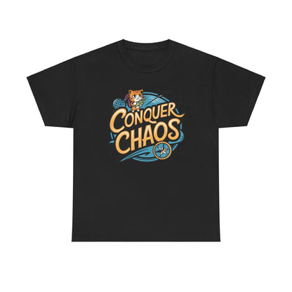 Conquer Choas Cotton Tees