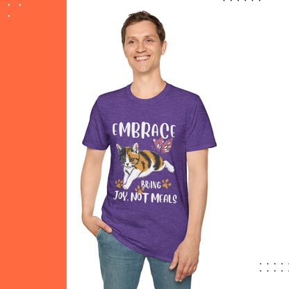 Embark Bring Joy Not Food Cotton Men Tshirt