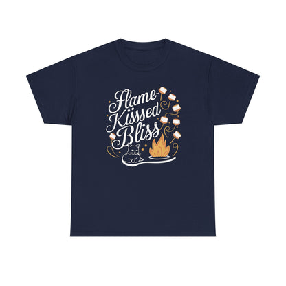 Flame Kiss Bliss Cotton T-Shirt
