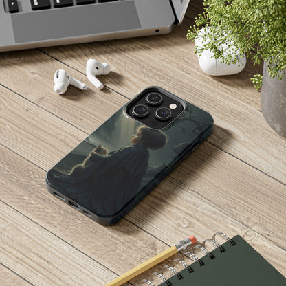 Meowtime Mate Wireless Charging Support Tough Case.